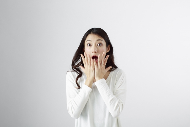女性モデル10_驚き1
